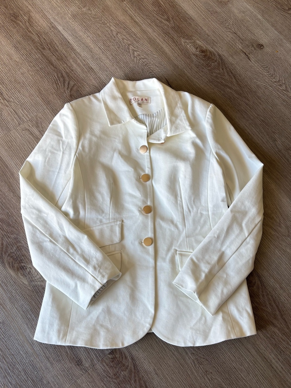 Anthropologie Dolan Left Coast Ponte Military Blazer Jacket - Picture 11 of 14